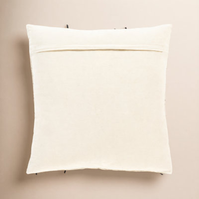 Santina Tassels Cotton Throw Pillow