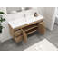Ensemble de meuble-lavabo simple mural 59 po Romer-1576434170-1576434171