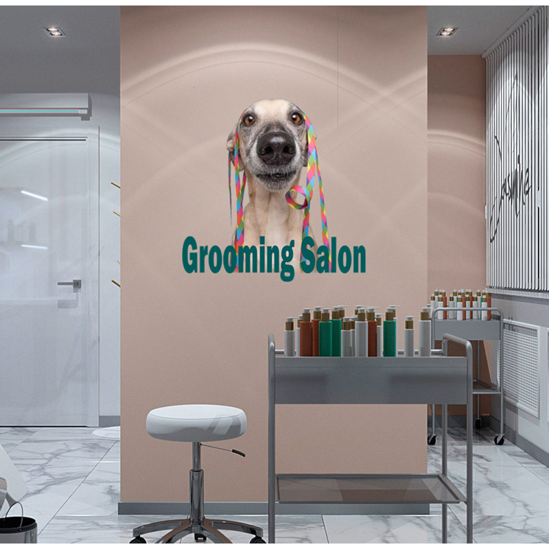 Adhésif décoratif pour chien Polygonal Grooming, GD107 (33x33)