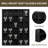 2-Pack Shot Glass Display Case 17 x 12 in Wall Mounted with 30 Slots Removable Shelves Black Wood Shadow Box Bar Decor