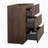 Floor Cabinet WITHOUT Basin,Walnut Color,With Three Drawers