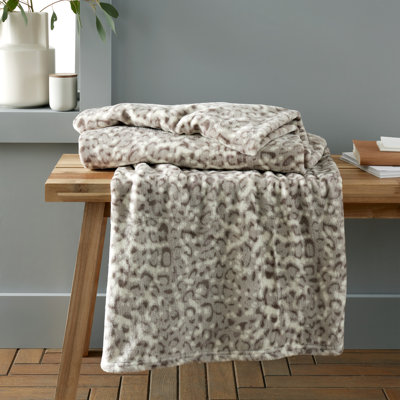 Leopard Animal Print 130x170cm Blanket Throw