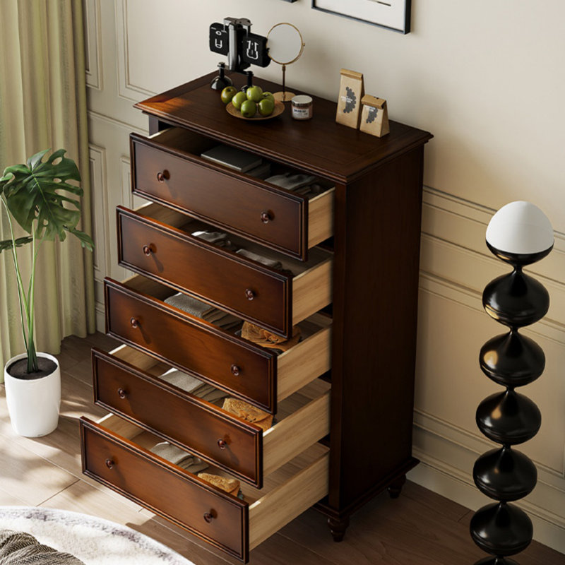 Commode d'appoint pour chambre à coucher de style rétro