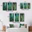 Fern fonds vert - ensemble de 3 impressions-2072783340-2072783341