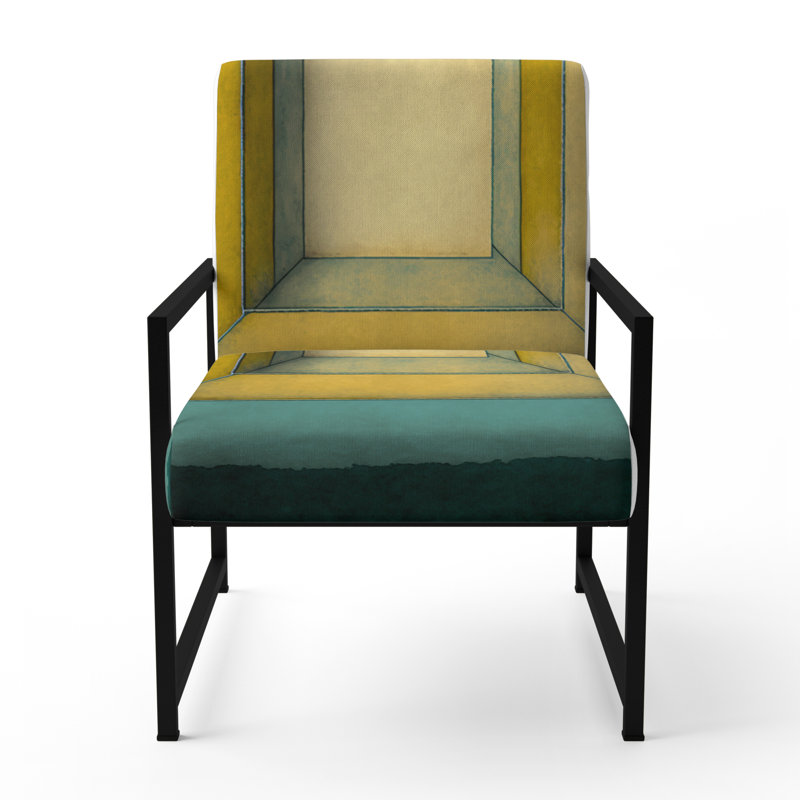 Chaise rembourrée Dartee, Noir, noir, noir, noir
