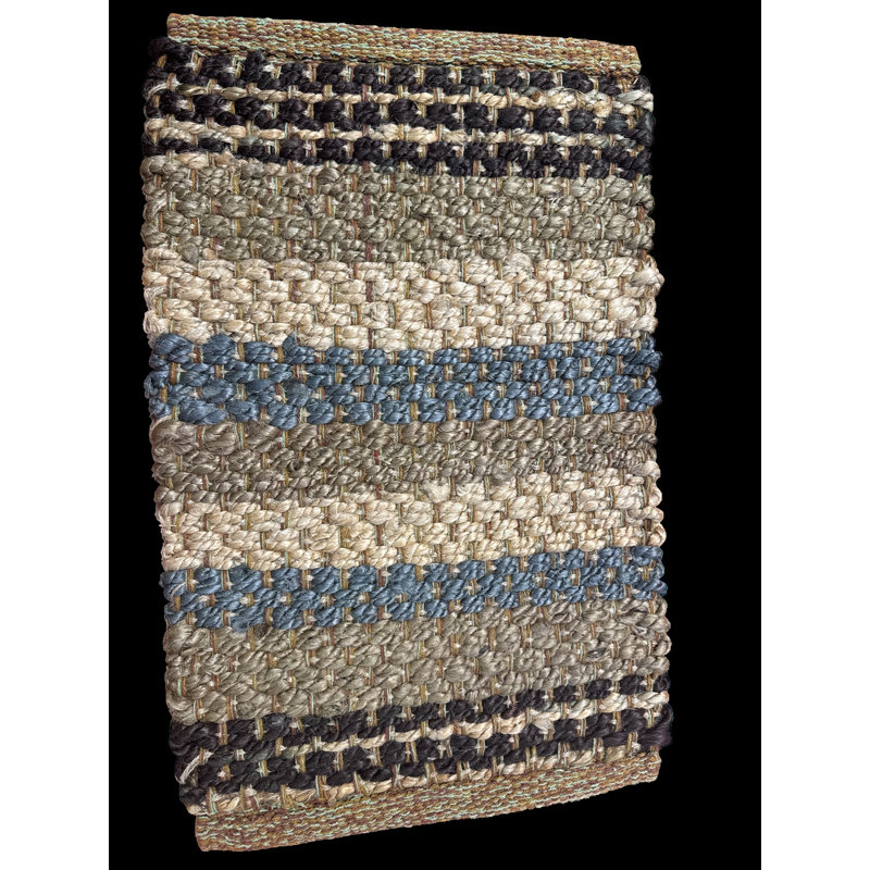Rectangle 120 cm x 170 cm Jute / Sisal and Cotton Area Rug
