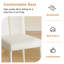Chaises minimalistes modernes seulement, sans les tables
