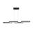 4-light Rectangle Loop Dimmable Led Pendant