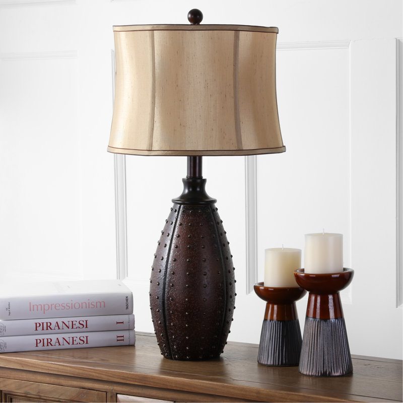 Xavier Resin Table Lamp