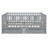 Wood Daybed with Fence Guardrails and 2 Drawers, Split into Independent Floor Bed & Daybed-1242180590-1242180589