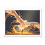 Jeu vidéo Phoenix Bird Flying - peinture sur toile-326132388-326132384