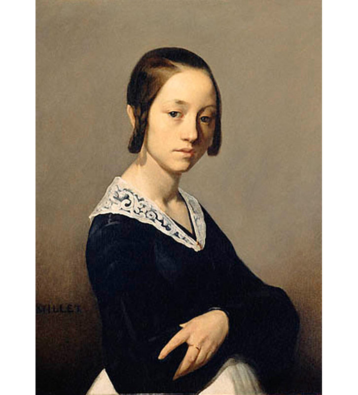 Louise Antoinette Feuardent, H 18 po x l 13 po