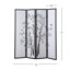 Cloison 4 panneaux en bois l 72 po x H 71 po Aquiel-1128473247
