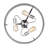 Suismon 3 - Light Drum Chandelier