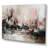 Pink Black Minimalims Fludity I Framed On Canvas Print-88518126-88518123