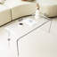Table basse Homcom 39,25 po en acrylique à chute d'eau de 15,25 po de long Homcom