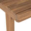 Ensemble repas d'extérieur en bois d'acacia avec plateau à lattes et coussins Gerhardt-114673144-114673145