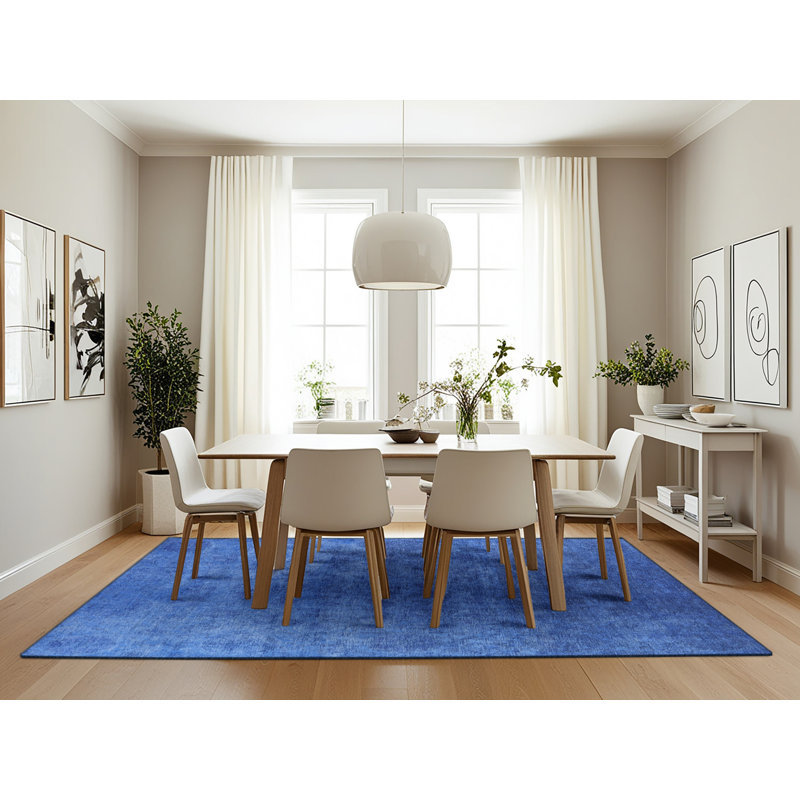 Tapis bleu Iqbaal, Rectangle 7 pi x 10 pi