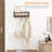 Mame Piece Metal and Wood Bracket Shelf