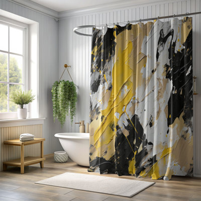 Rideaux de douche Colorful Oils - Premium