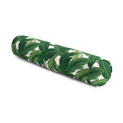 Be Leaf It Linen Bolster Pillow Cover & Insert