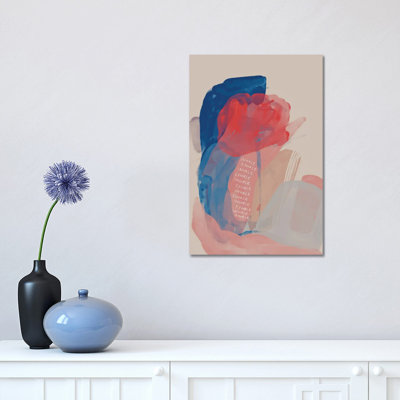 Inhale Exhale Abstract by Morgan Harper Nichols - Wrapped Canvas Painting