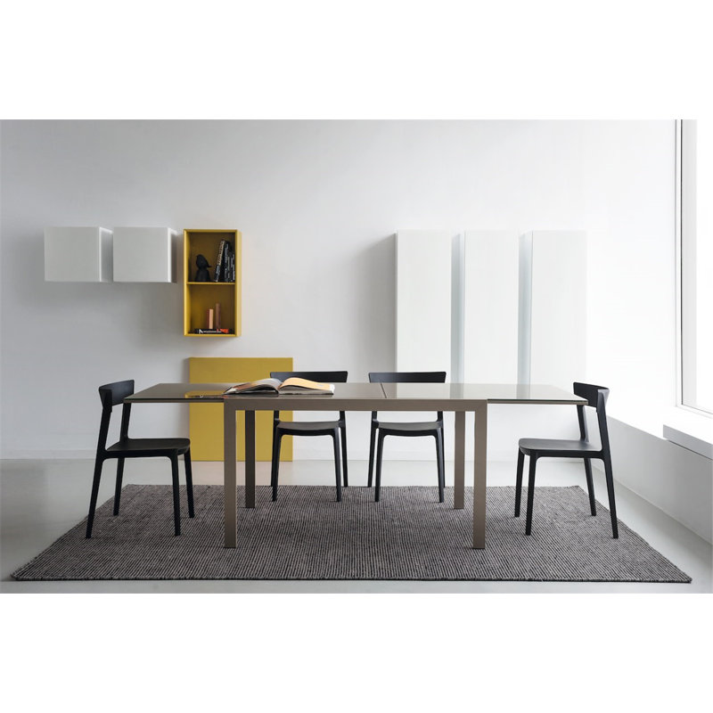 Skin Stackable Chair by Archirivolto, Matte Black