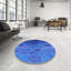 Tapis oriental bleu-1096154252
