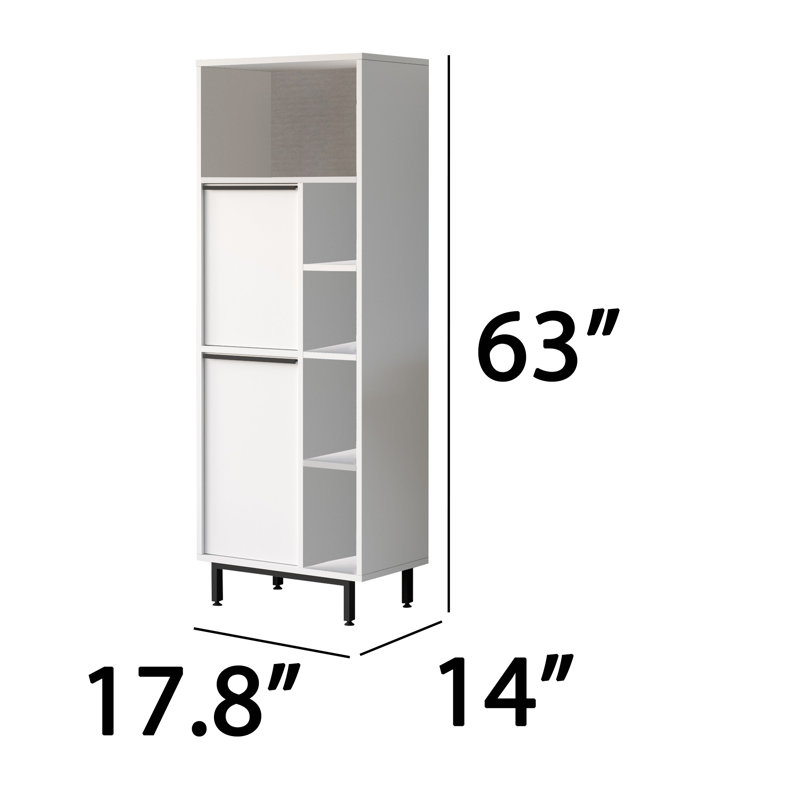 Garde-manger 62,99 po, Blanc