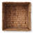 13" x 13" Hyacinth Storage Shelf Cubes - Cinnamon Wicker Baskets - Set of 2-126609307