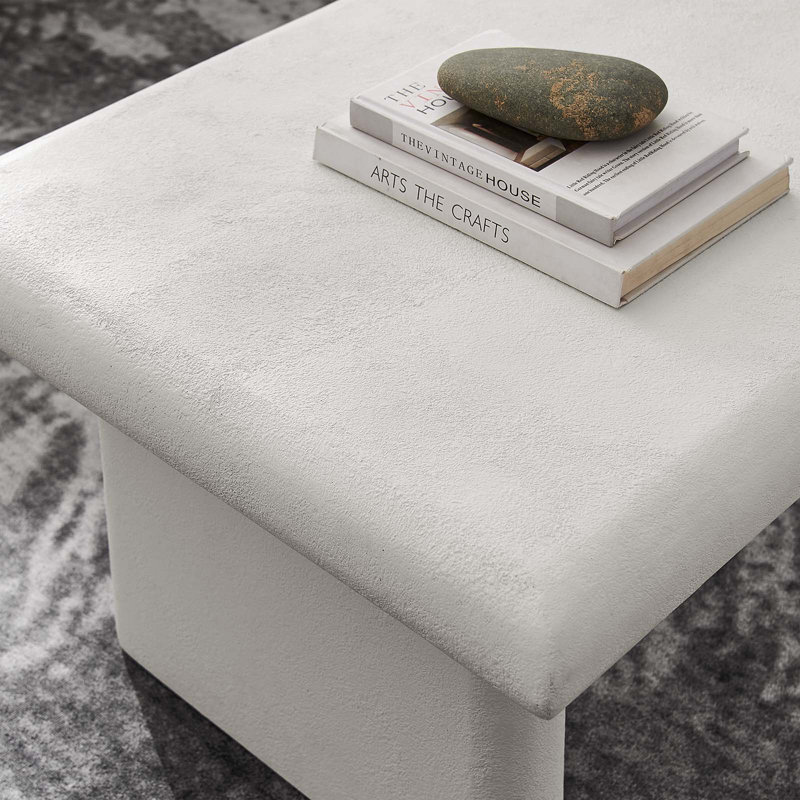 Table basse Modway Relic, Blanc