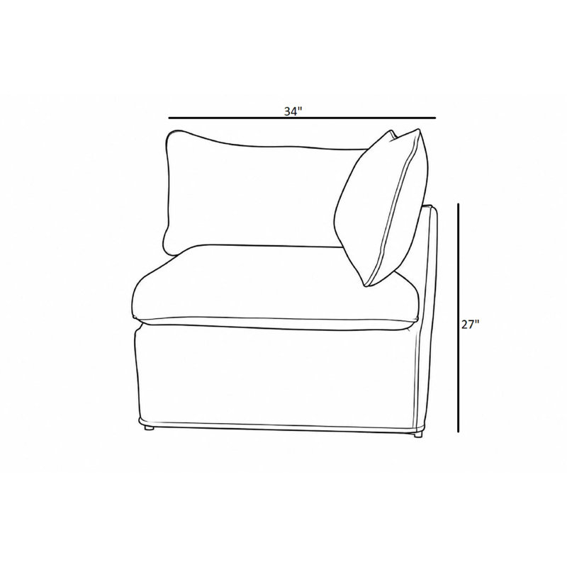  Chaise d'angle bleu marine
