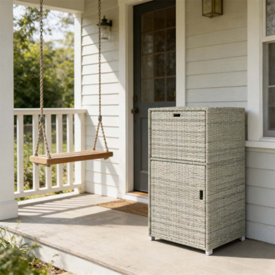 Outdoor Pool Storage,Towel Rack,Outdoor Storage Cabinet