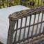 4 chaises de patio en osier 4 pièces