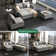 U-Shaped Sleeper Sectional Reversible Modular Sectional Sofa