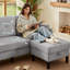 Susete 3 - Piece Living Room Set-299382800
