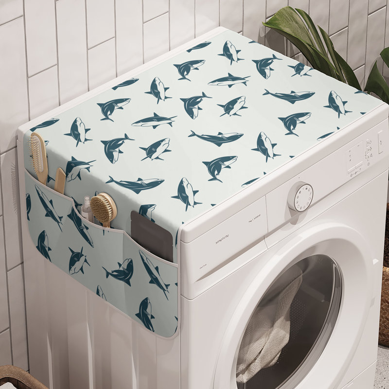 Machine à laver East Urban Home Shark, paquet de 2, 47 po x 18,5 po