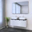 Meuble-lavabo double 47,2 po avec comptoir Karaya-1826810581