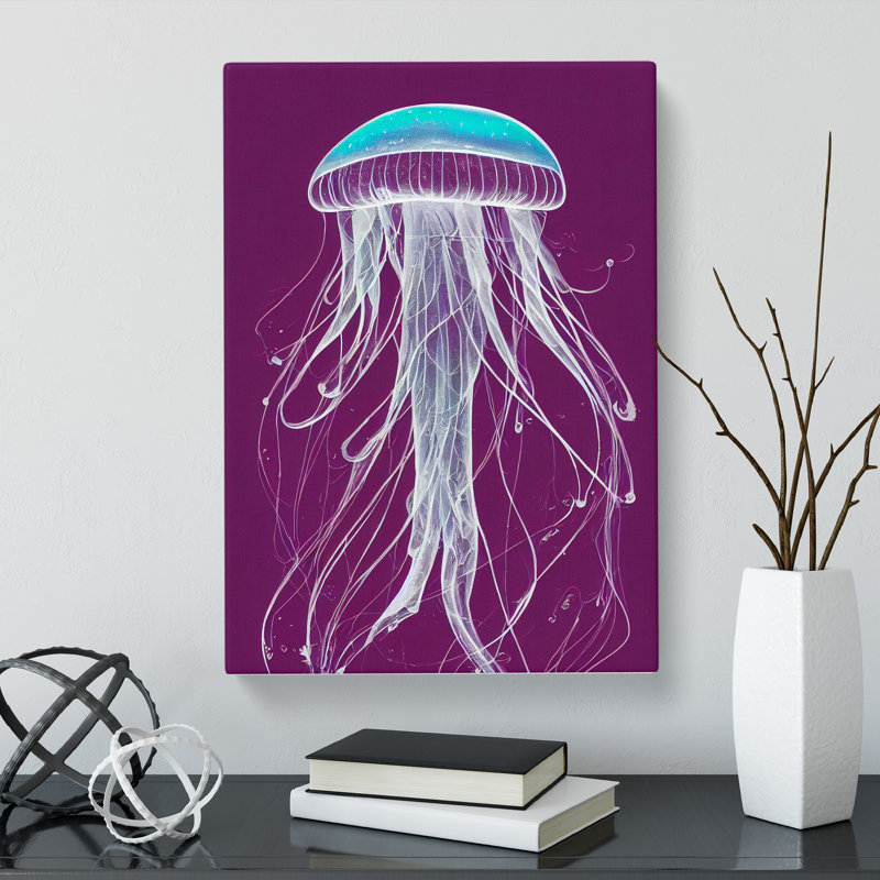 Altom Jellyfish Vol.6 - Wrapped Canvas, 50cm H x 35cm W x 3cm D