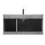 Ensemble de meuble-lavabo simple mural 40 po Agostini-1416492916