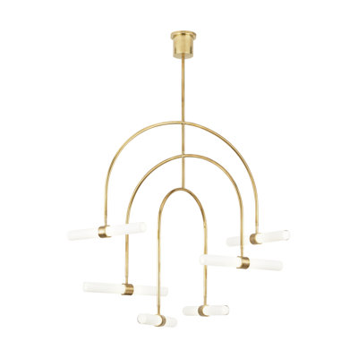 Calumn 6 - Light LED Chandelier