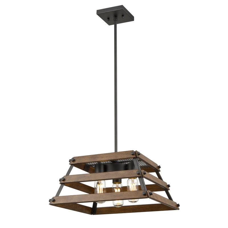 Swiney 3 - Light Dimmable Tiered Chandelier