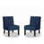 Velours bleu foncé