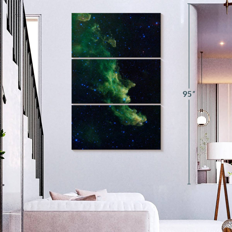 Oberle Witch Head Nebula, 74" H x 48" W