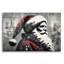 «Santa Claus» par Andreas Magnusson, art mural en verre acrylique-466117841