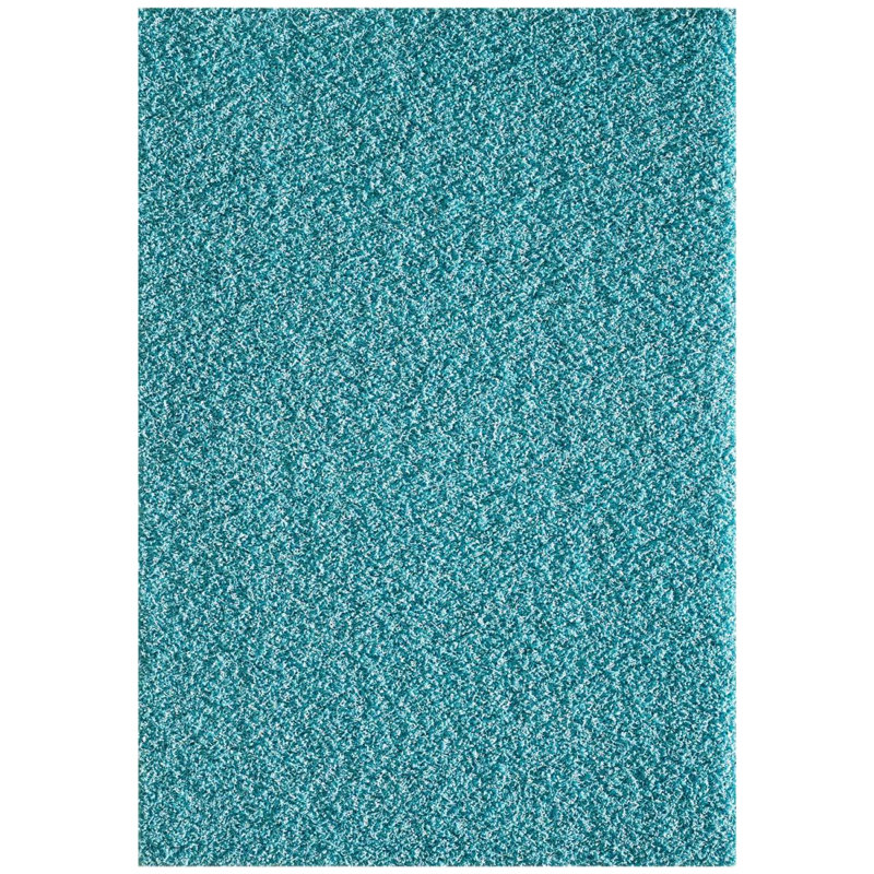Abhilasha Solid Colour Shag Area Rug, Rectangle 160 x 230cm
