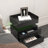 1 Set Nightstand With Adjustable LED Strip Light, 2-Drawers, Large Storage Space, Suitable For Bedside Table, Coffee Table, Sofa Side Table Or End Table For Study Desk-174573896