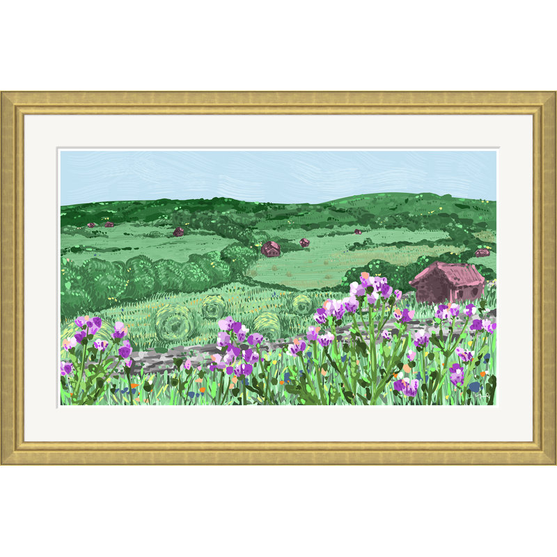 Rolling Hills Painting by Yuki Osada
