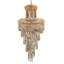 Lustre unique à 41 niveaux avec accents de cristal Sterns-23083928-23083933