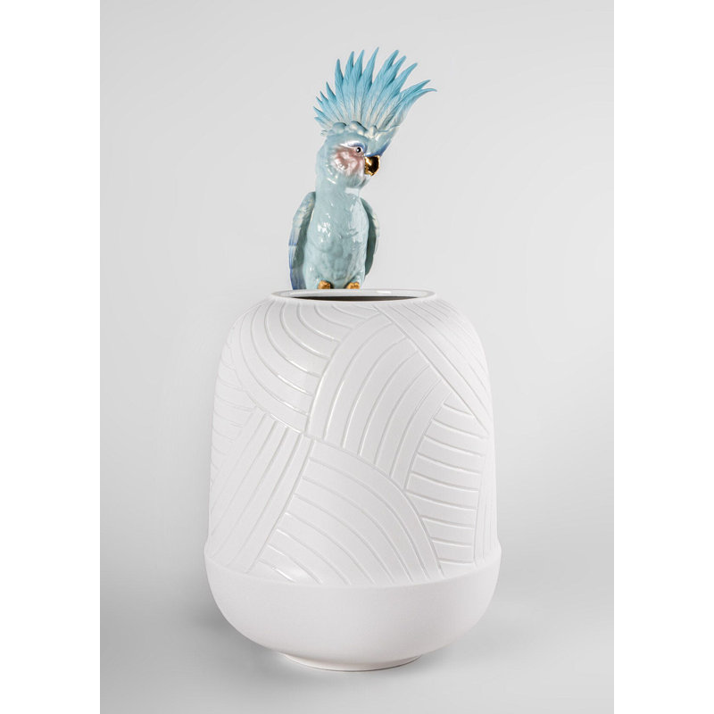 Cockatoo Vase
